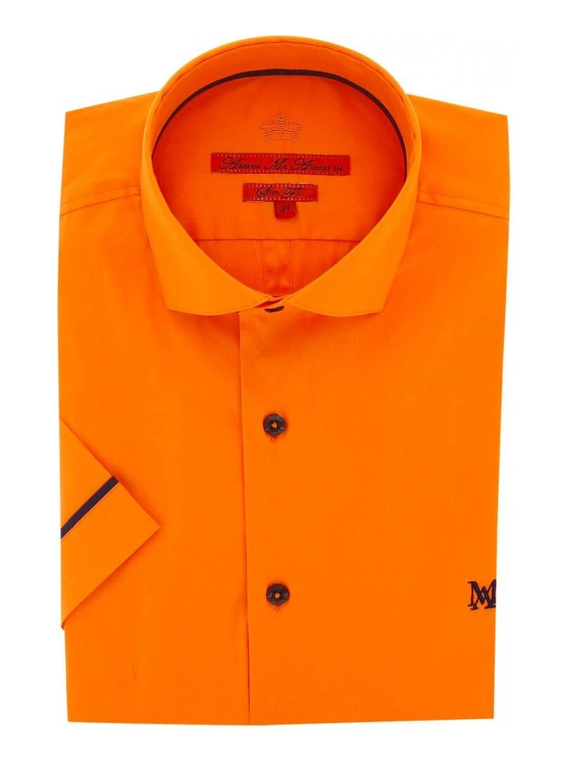 Chemisette mode cintrée ISLAND Orange