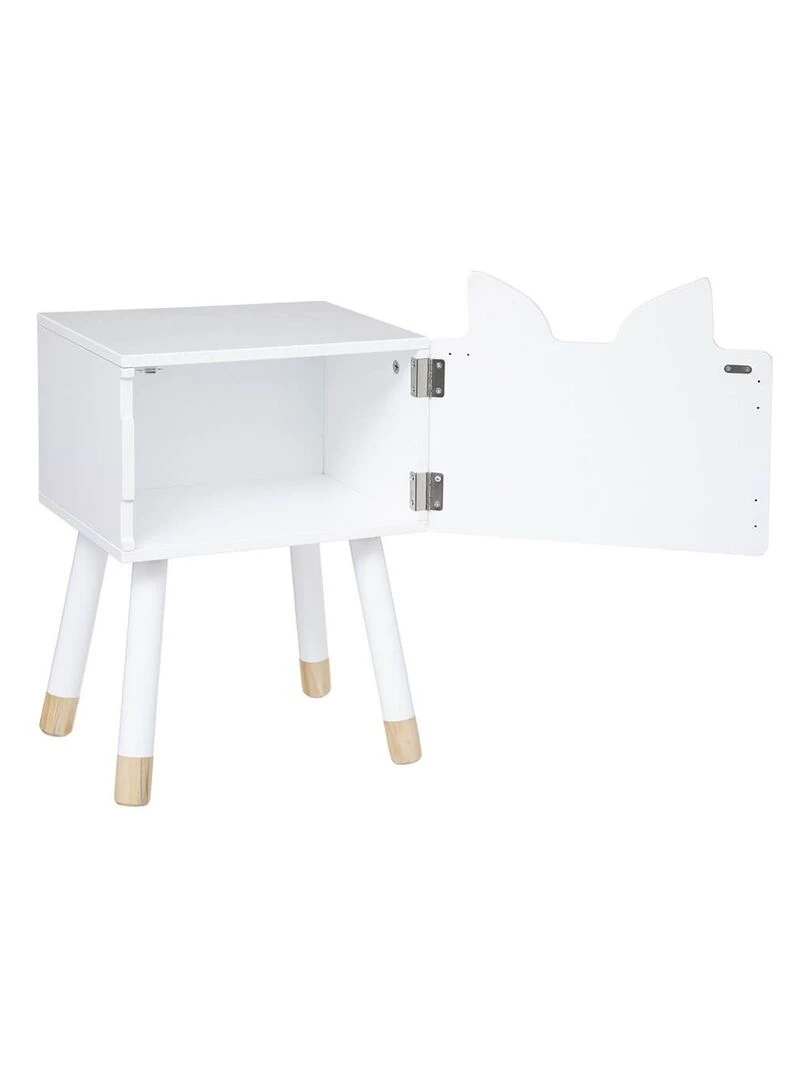 Chevet douceur renard   Blanc