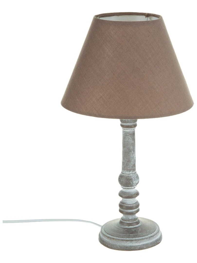 Lampe à poser Leo taupe Beige