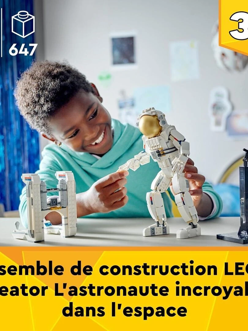 L'astronaute dans l'espace   N/A