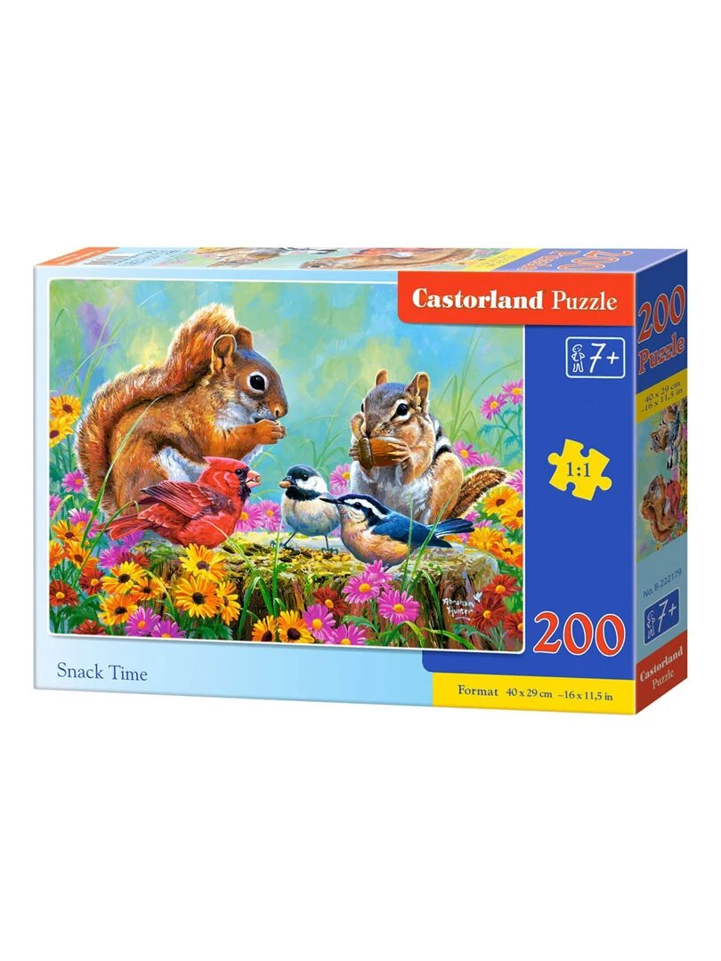 Puzzle 200 pièces : Snack Time N/A