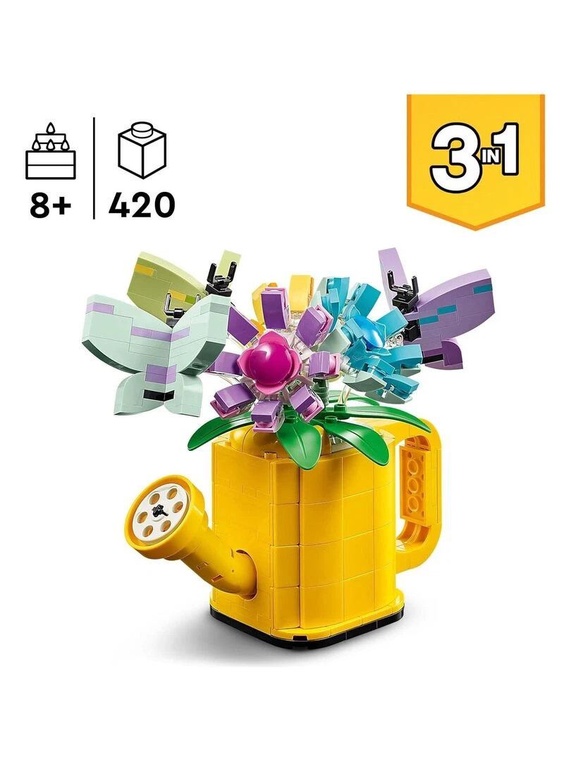 Les fleurs dans l'arrosoir   N/A