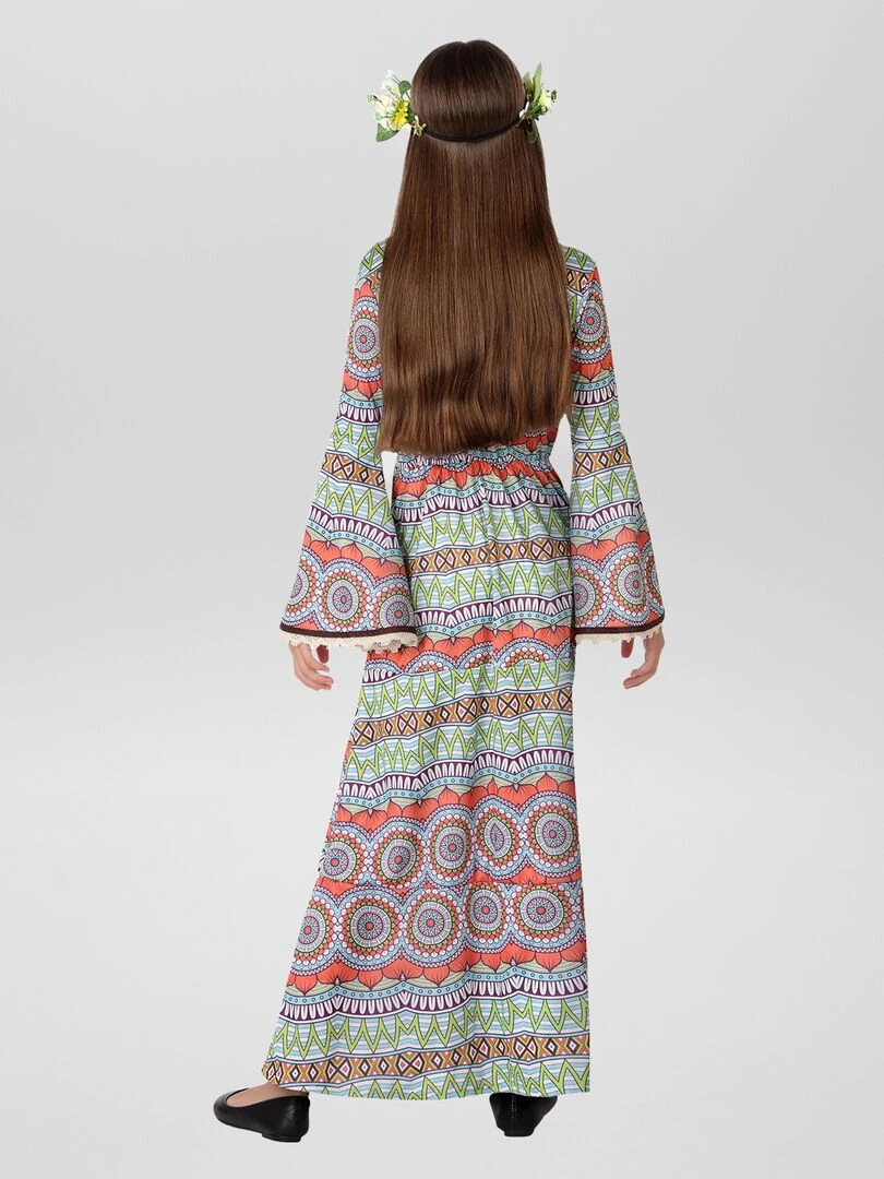 Déguisement long 'Hippie'   Blanc