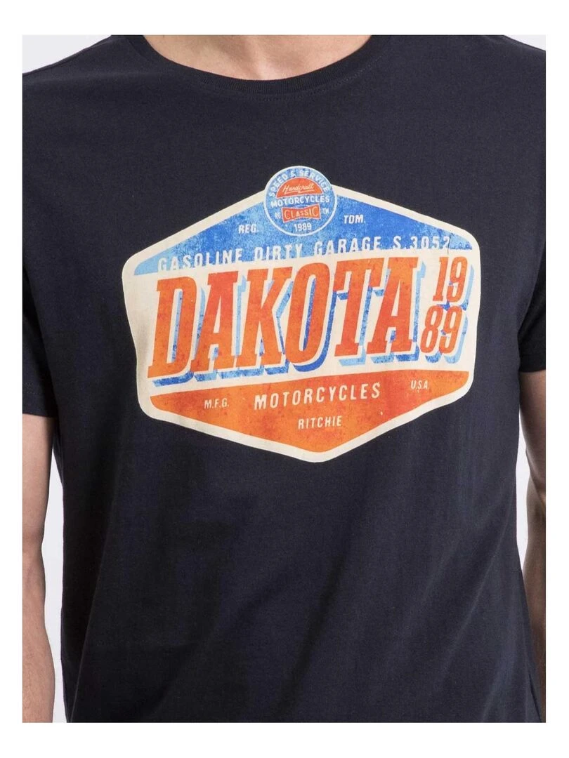 T shirt col rond NIKOFUGA   Bleu marine