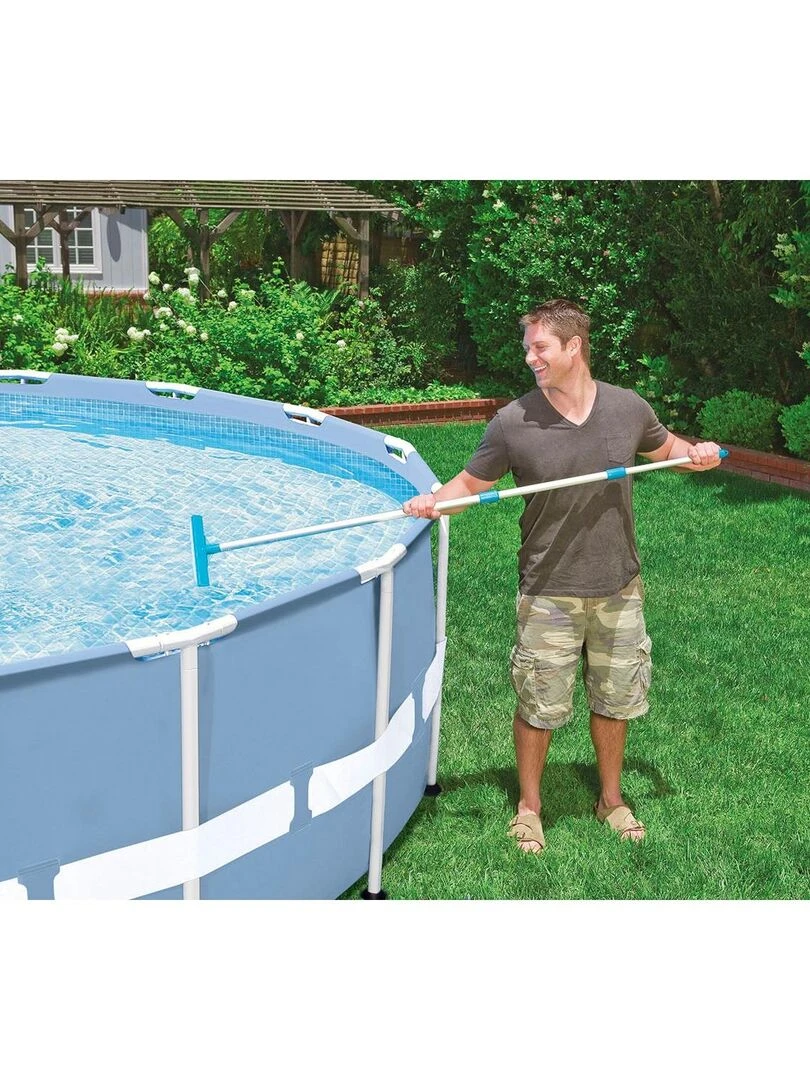 Brosse de nettoyage pour parois de piscines (sans manche)   N/A