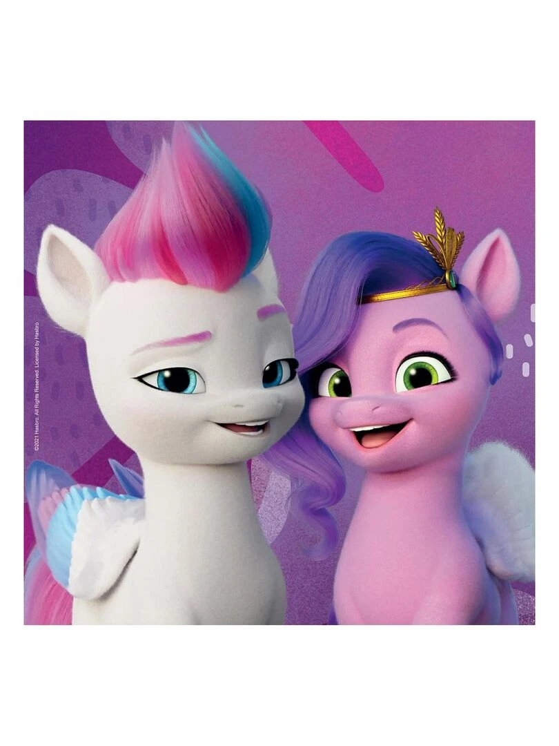 Puzzles 3x49 p   magnifiques poneys / my little pony   N/A