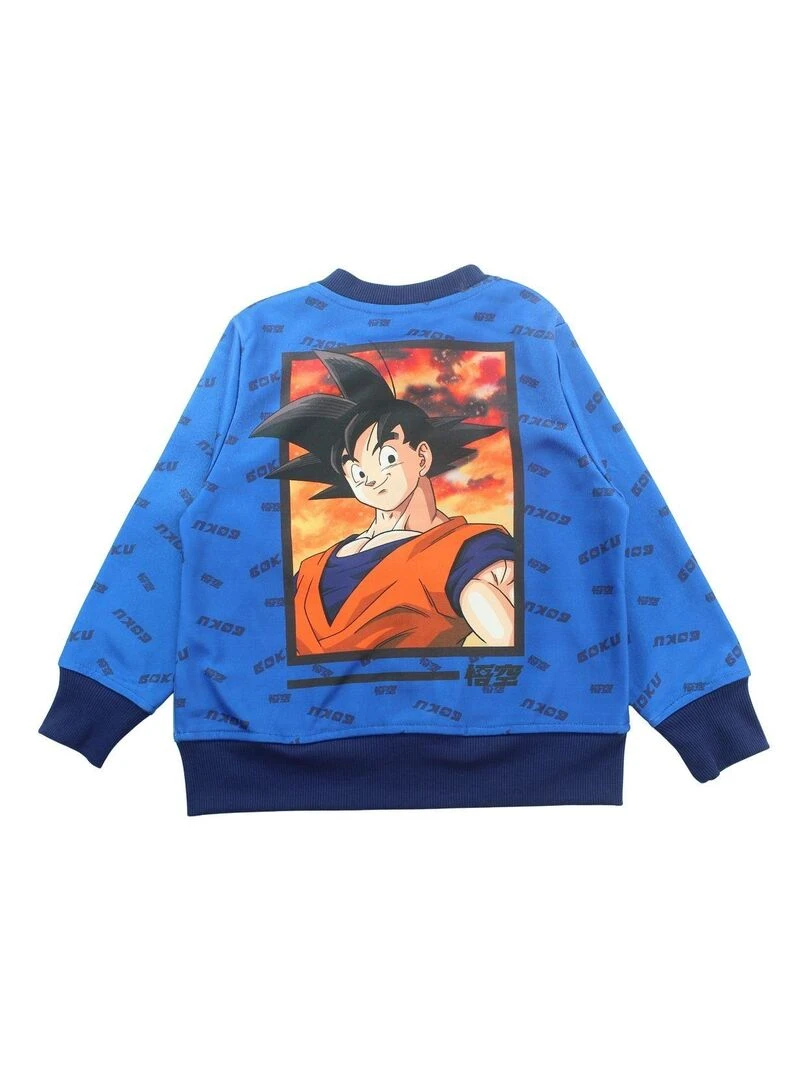 Dragon Ball Z   Ensemble Veste pantalon garçon Imprimé Dragon Ball   Bleu