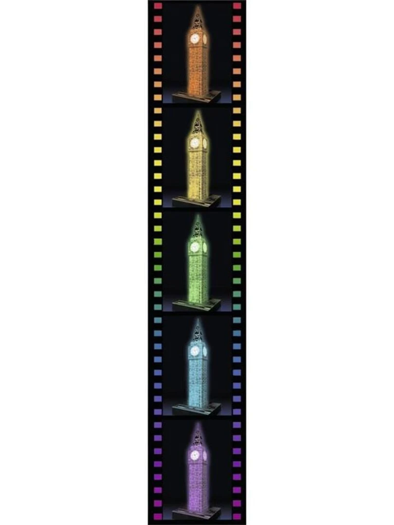 Puzzle 3D Big Ben de nuit   N/A