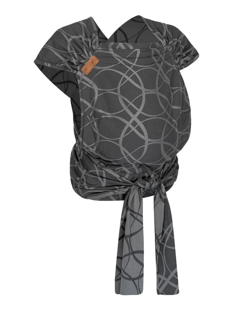 Hoppediz Porte bébé Hop Tye Advanced Gris Argenté