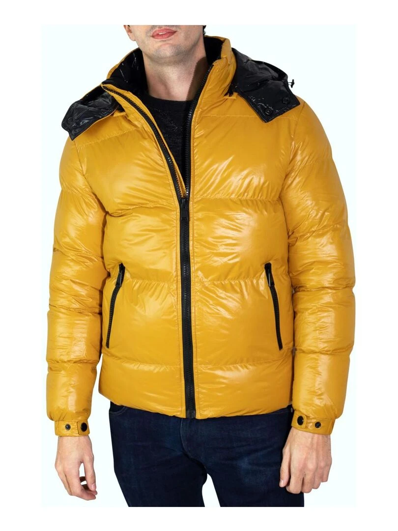 doudoune à capuche Kebello Jaune