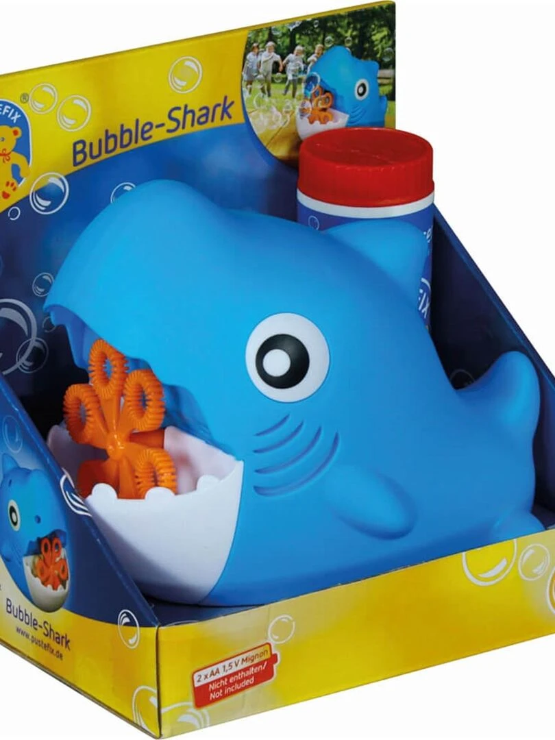 Requin à bulles de savon   Bleu