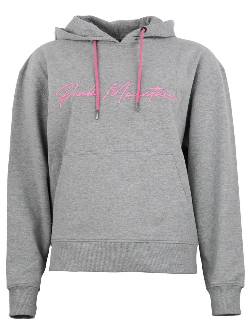 Sweat à capuche femme ALAUREN Gris