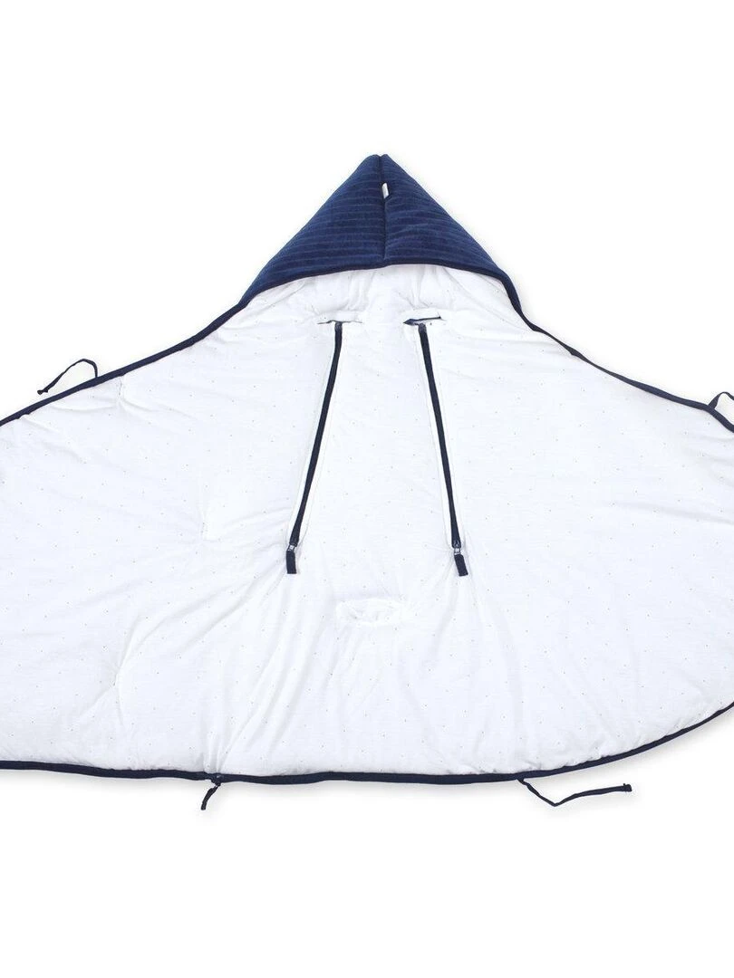 Bemini Nid d'ange doublé Pady velvet et jersey   Bleu marine