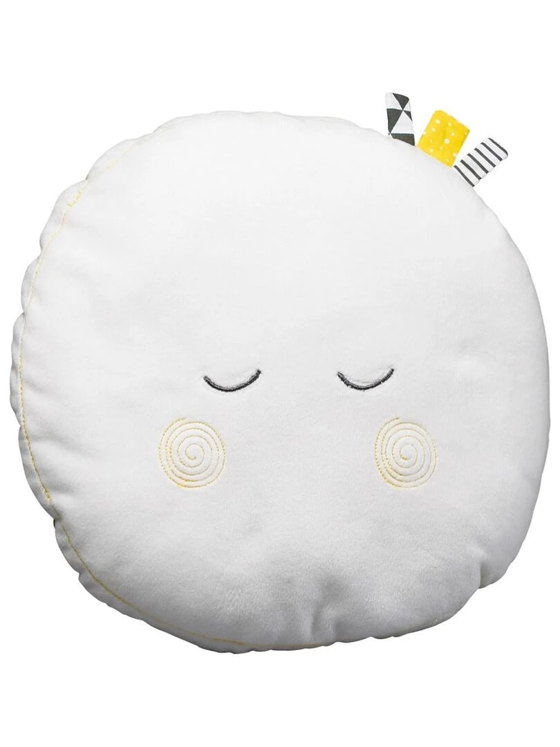 Coussin Déco Lune SAUTHON Blanc