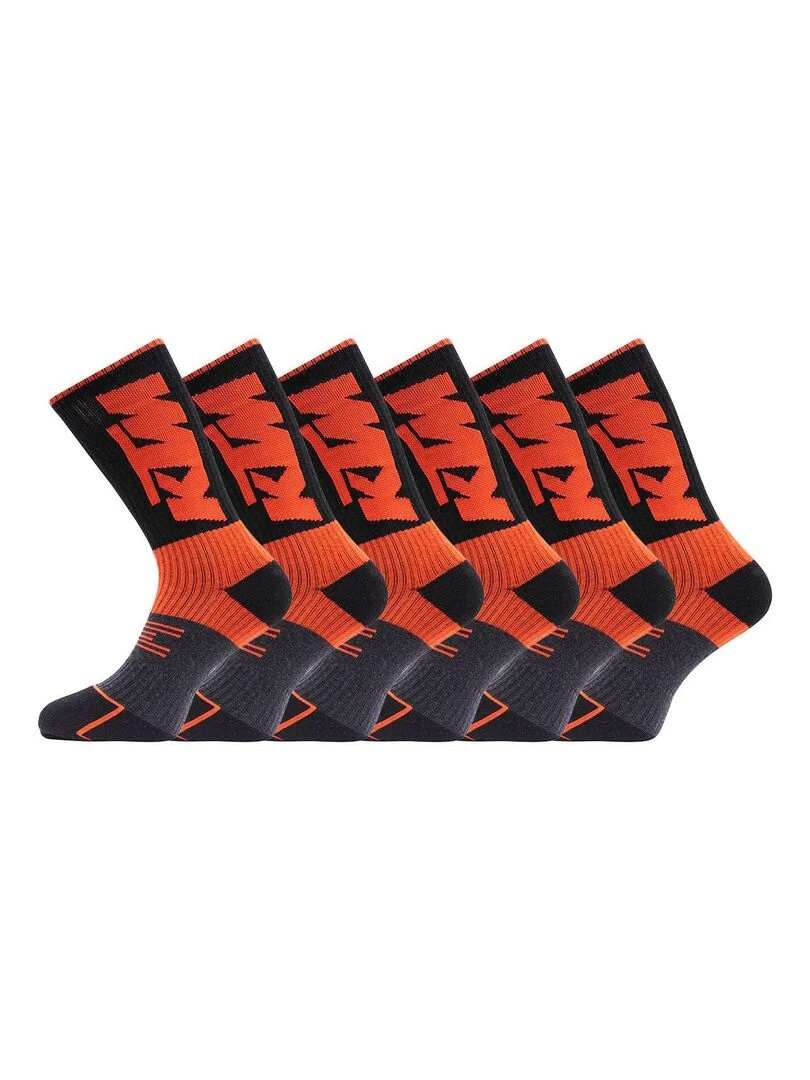 Lot de 6 Paires de tennis homme Ktm Noir