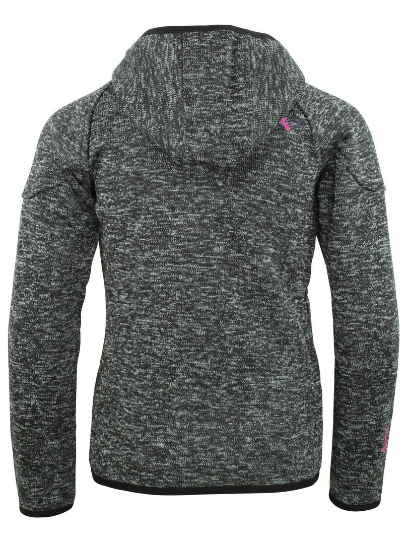 Blouson polaire fille GATORA PEAK MOUNTAIN Noir Noir