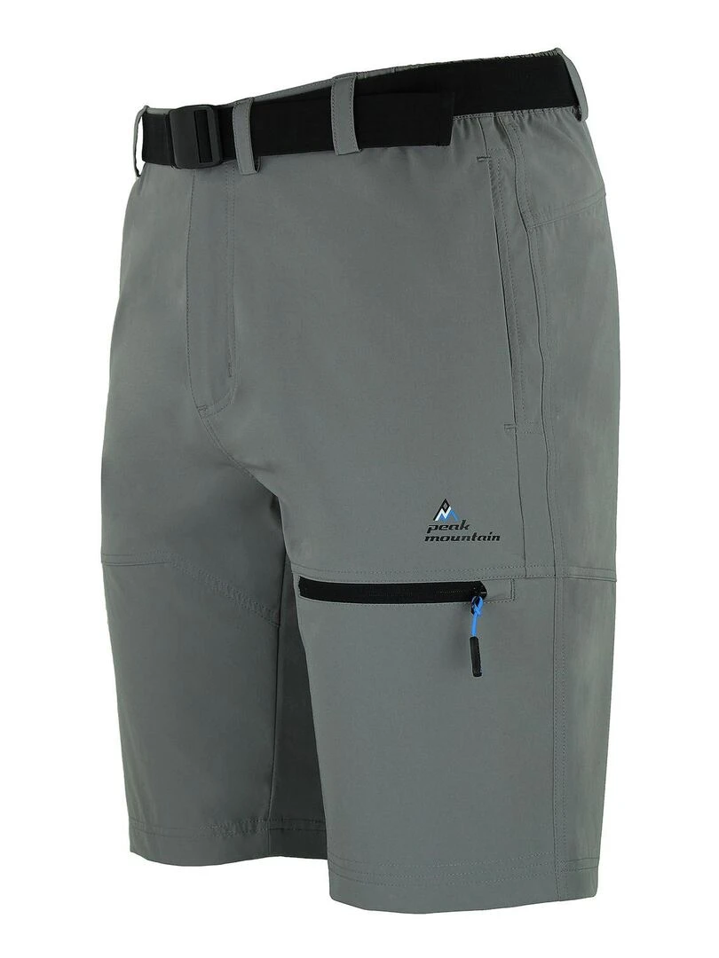 Short de randonnée homme CAJASI   PEAK MOUNTAIN   Gris