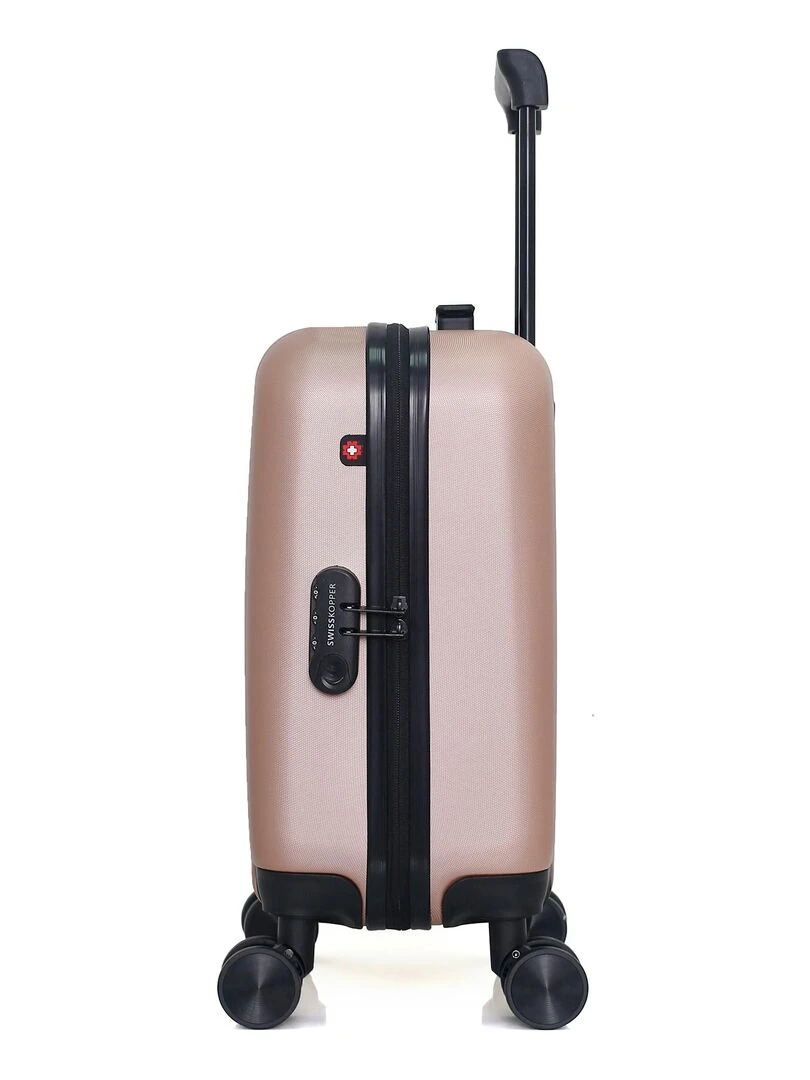 SWISS KOPPER   VALISE CABINE XS RÜTI 4 ROUES 46 CM   Rose