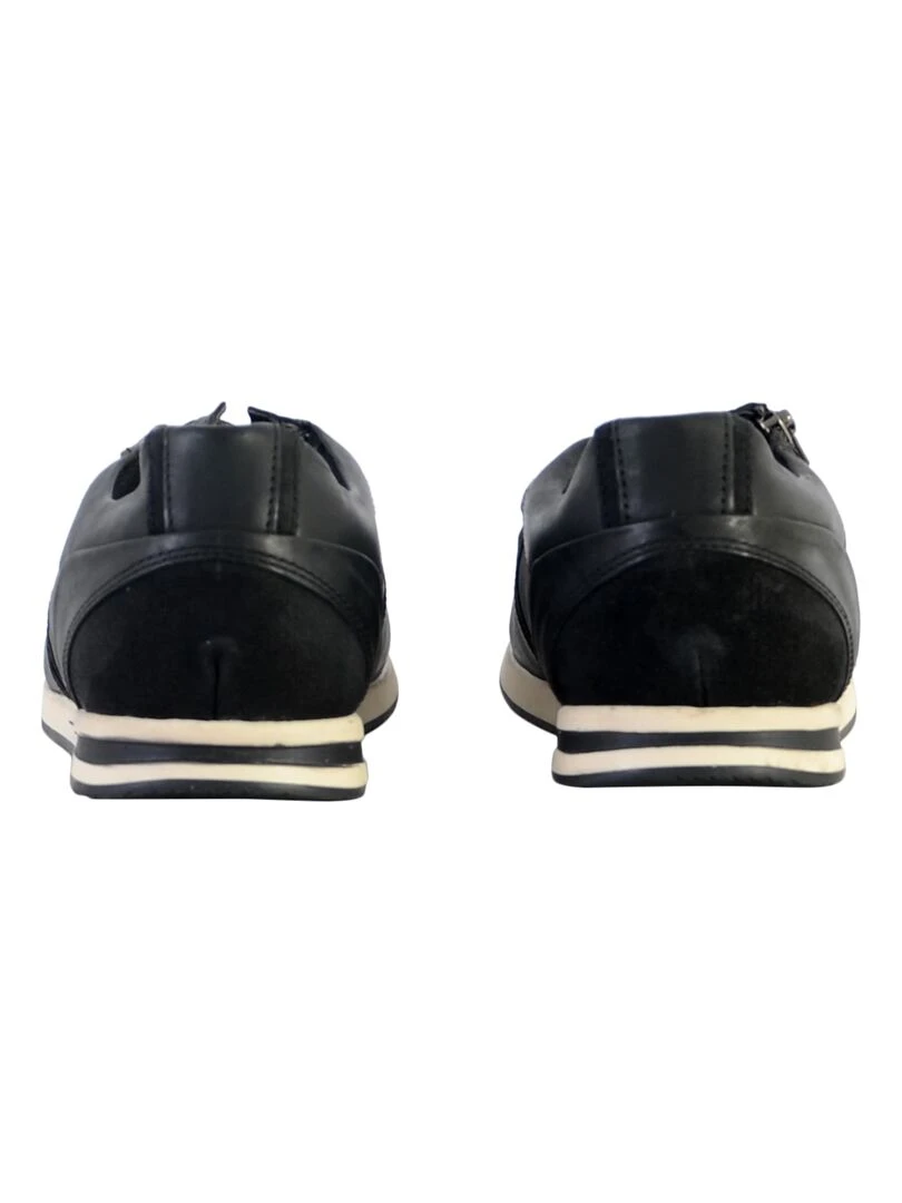 Basket Cuir Redskins Lucide 2   Noir