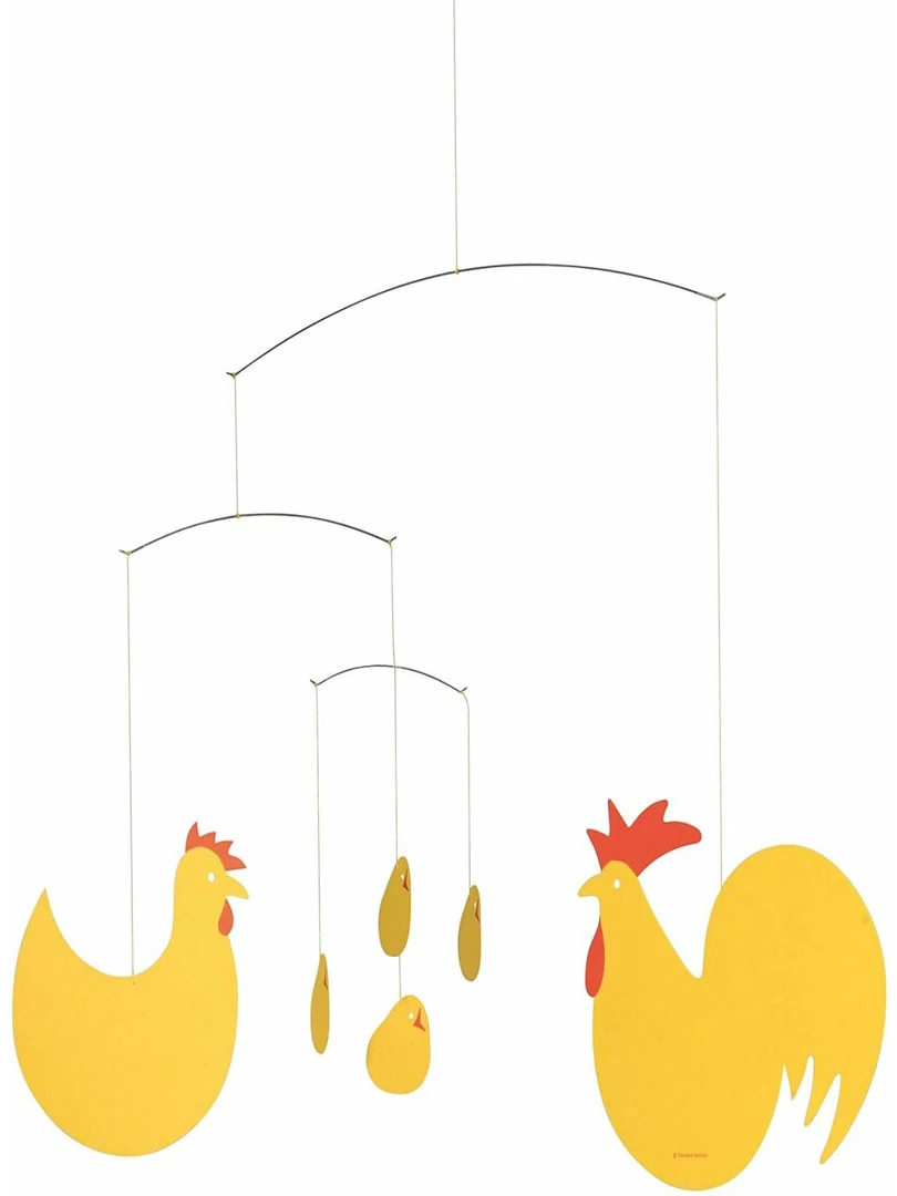 'flensted Mobiles' Easter Jaune