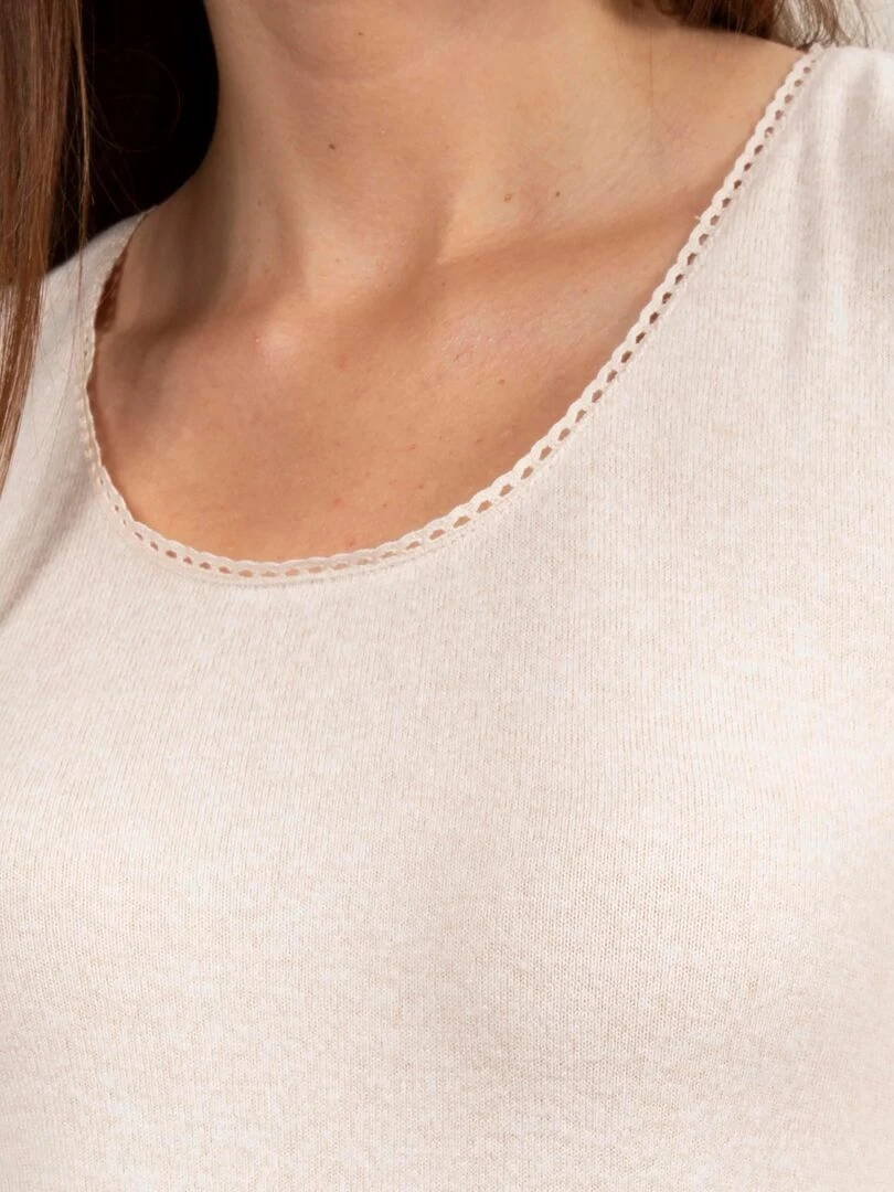 Débardeur Femme Beige   Beige