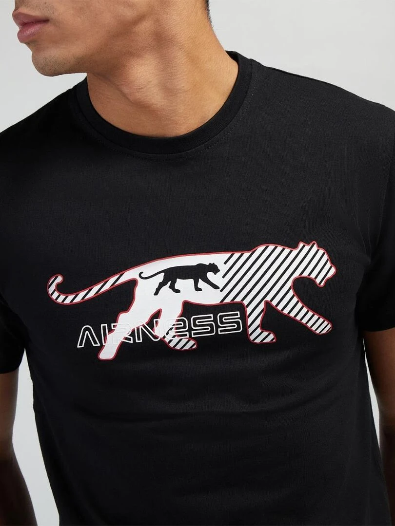 TEE SHIRT DARIO Airness   Noir