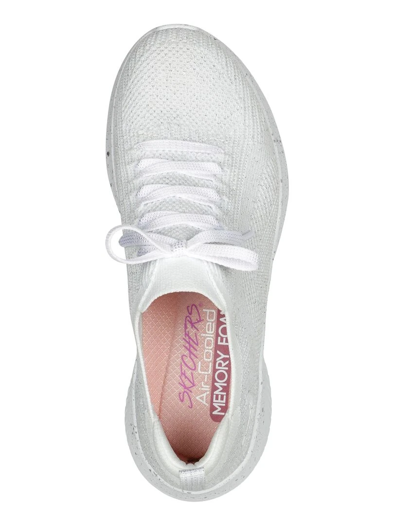 Basket à Lacets Skechers Let's Dance   Blanc