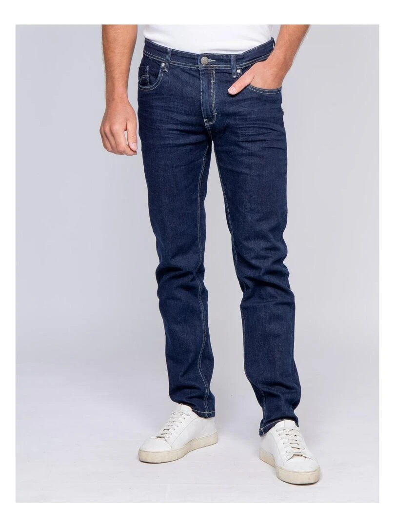 Jean coupe ajustée SALZA Bleu foncé