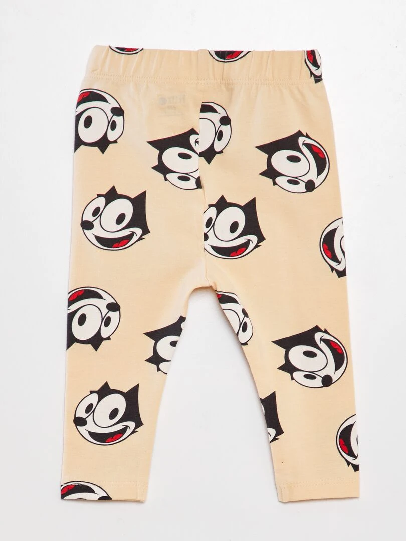 Legging 'Felix The Cat'   Beige