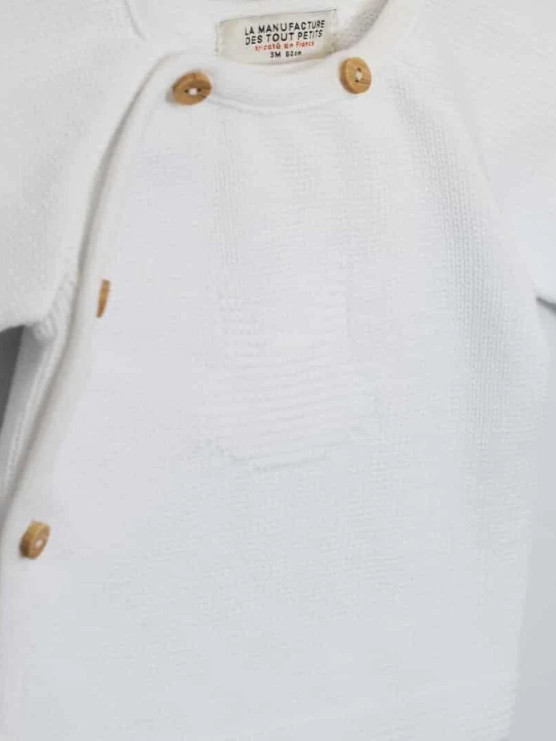 Brassière en coton   Petits Chats   Blanc