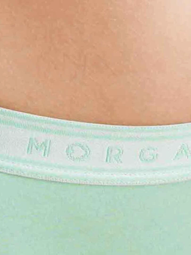 Lot de 2 slips INES   Morgan Junior   Vert