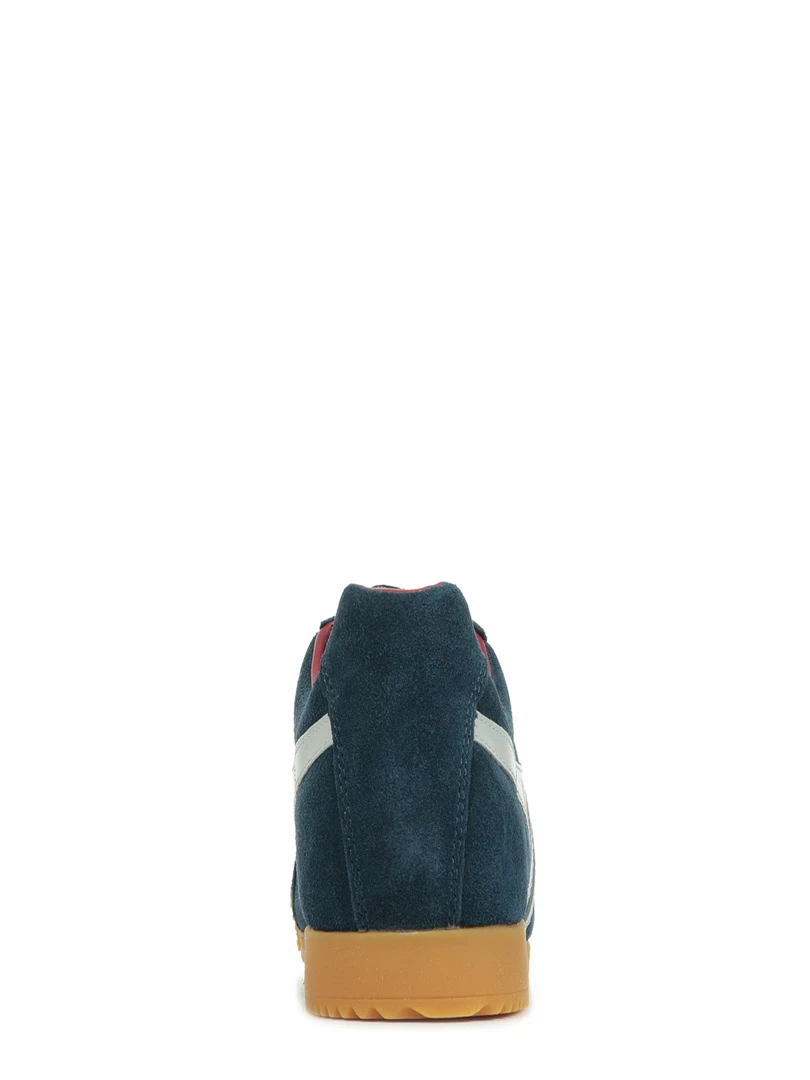 Baskets Gola Harrier Suede   Bleu marine