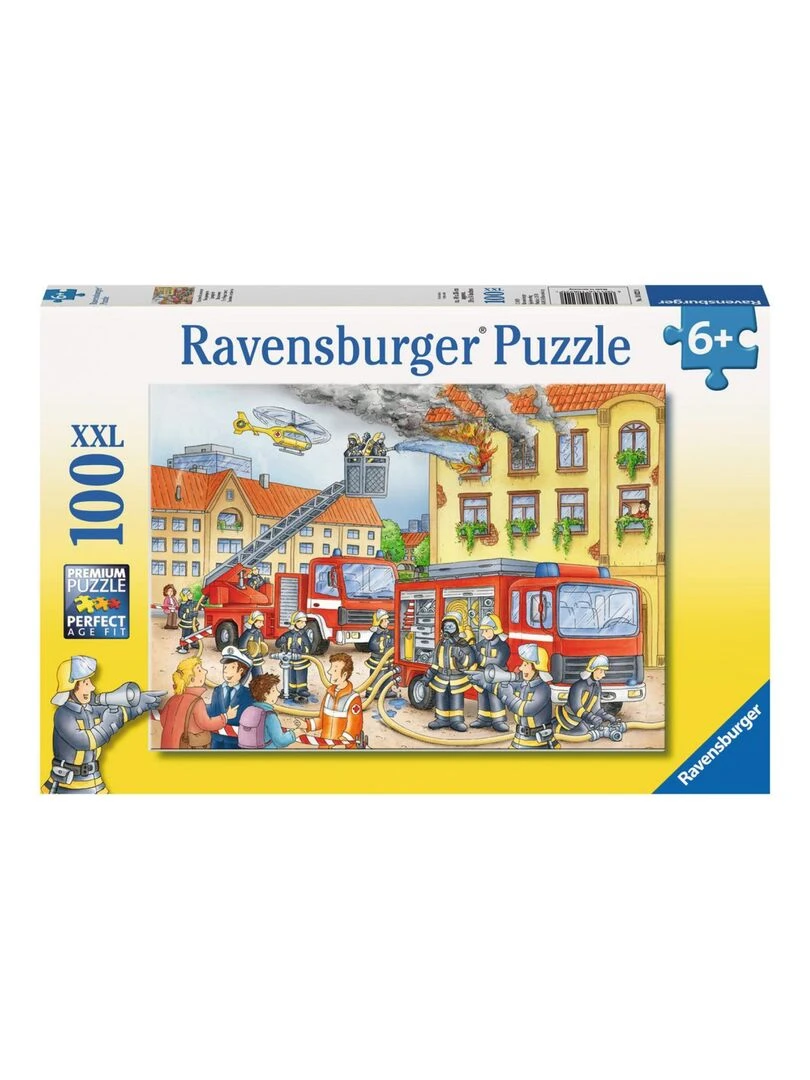 Puzzle 100 pièces XXL Nos pompiers N/A