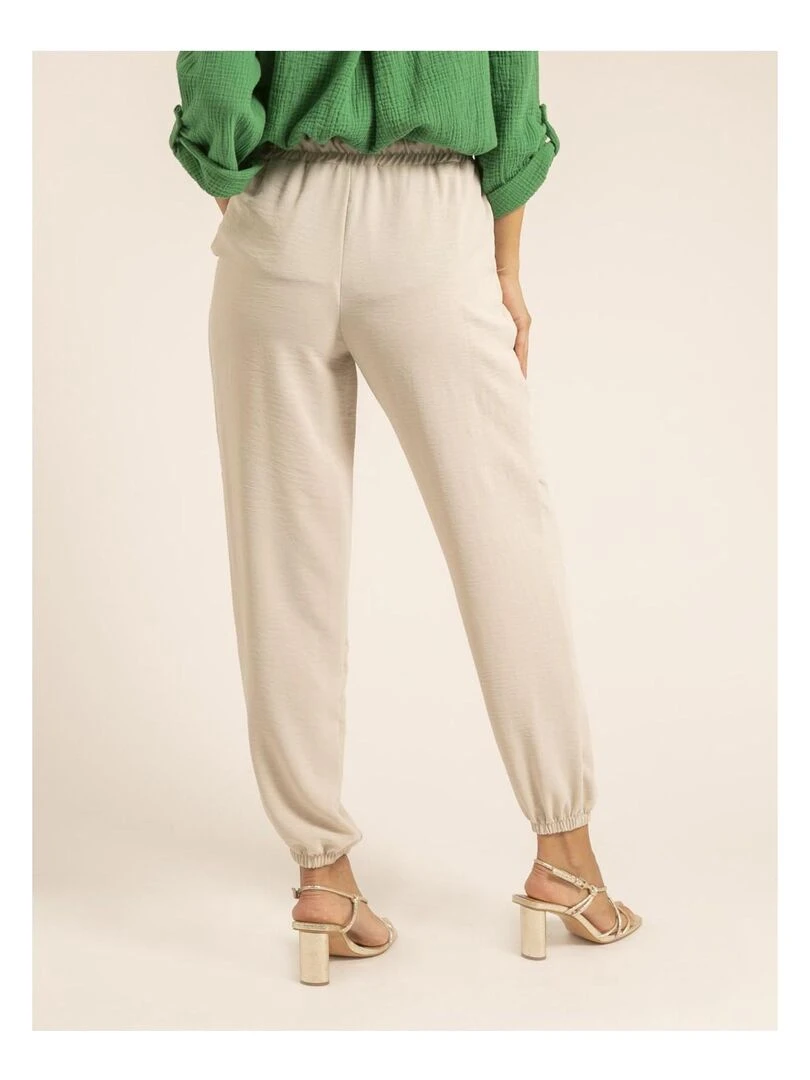 Pantalon EDANIA Ecru