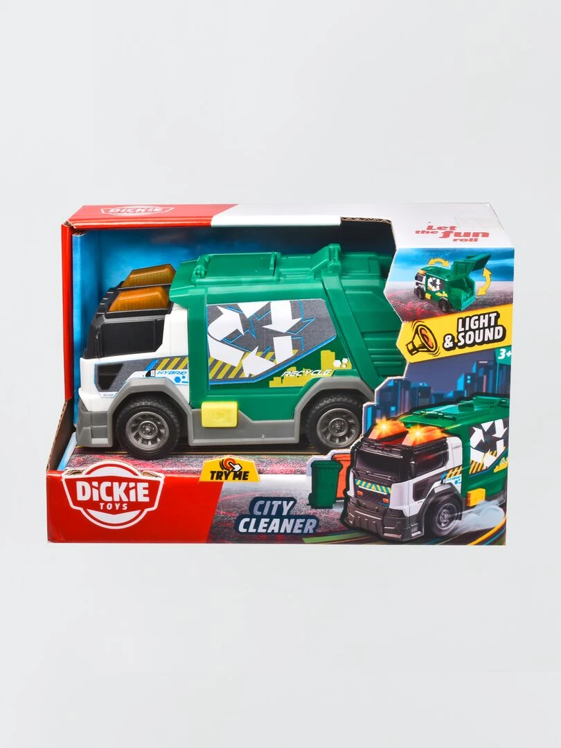 Camion de poubelle Dickie Toys Vert