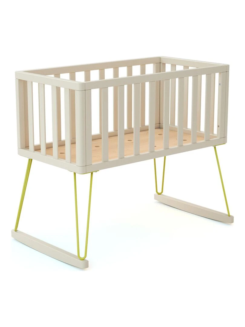 JURABABY   Berceau 40x80 ONLY   Blanc Jaune