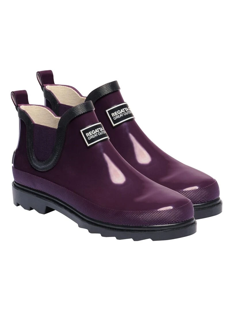 Regatta   Bottines de pluie HARPER   Violet foncé