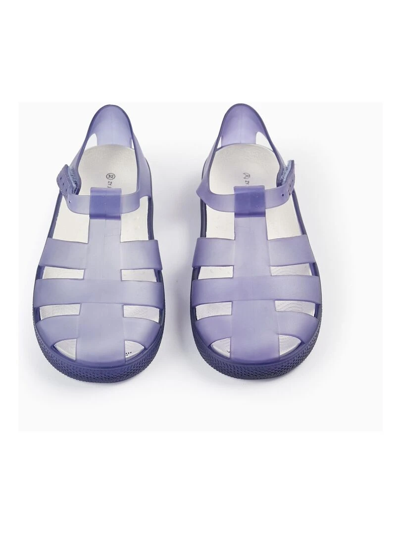 Sandales en caoutchouc pour enfant 'ZY Jelly' Vert foncé