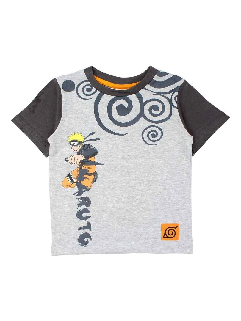 Disney   T shirt garçon imprimé My Hero Academia en coton   Blanc