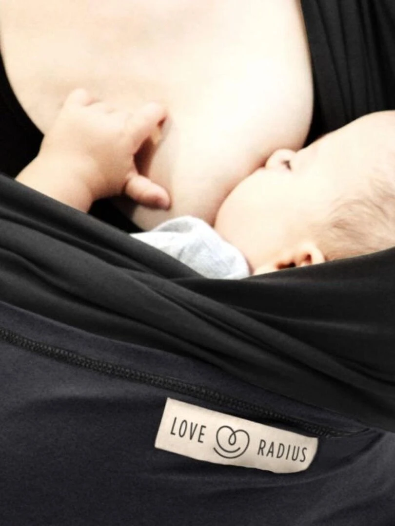 Écharpe L'Originale JPMBB   NOIR  Anthracite   Noir Gris anthracite