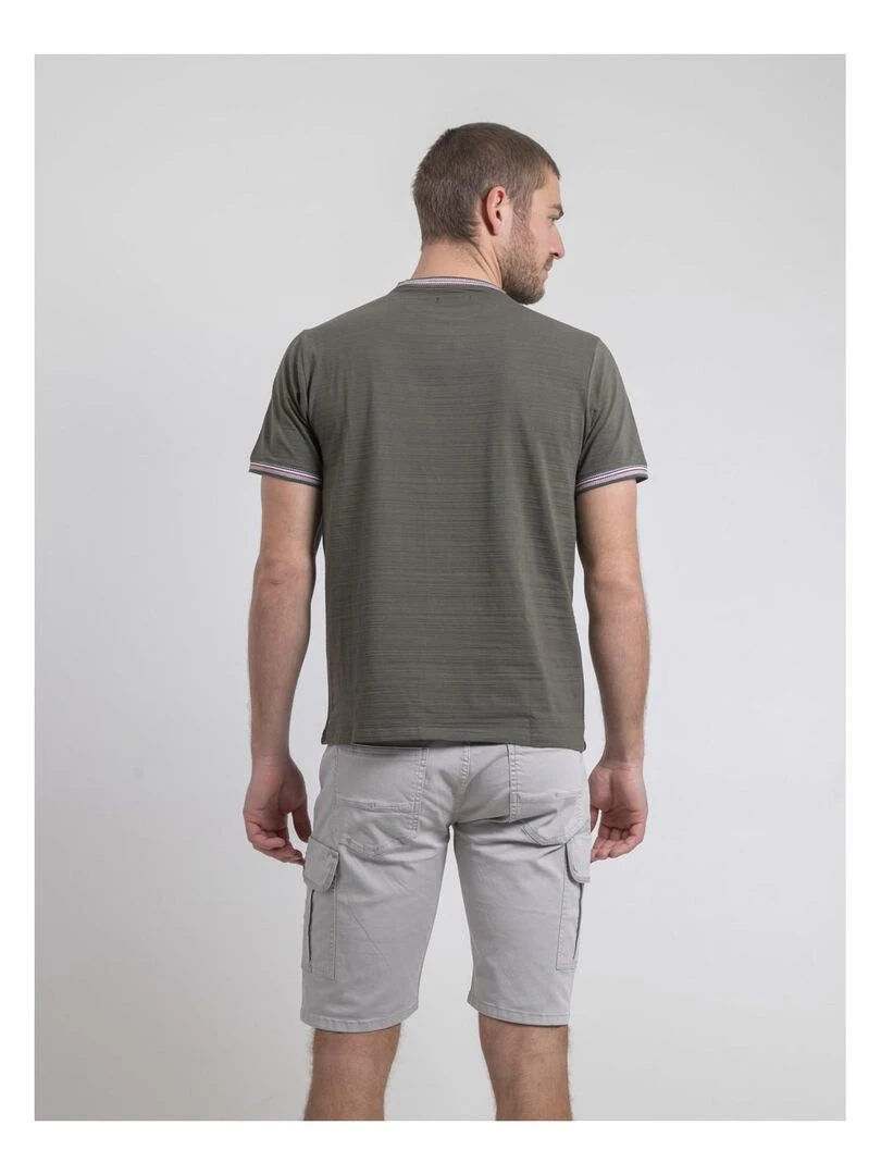 T shirt col rond NOPILIAS Kaki