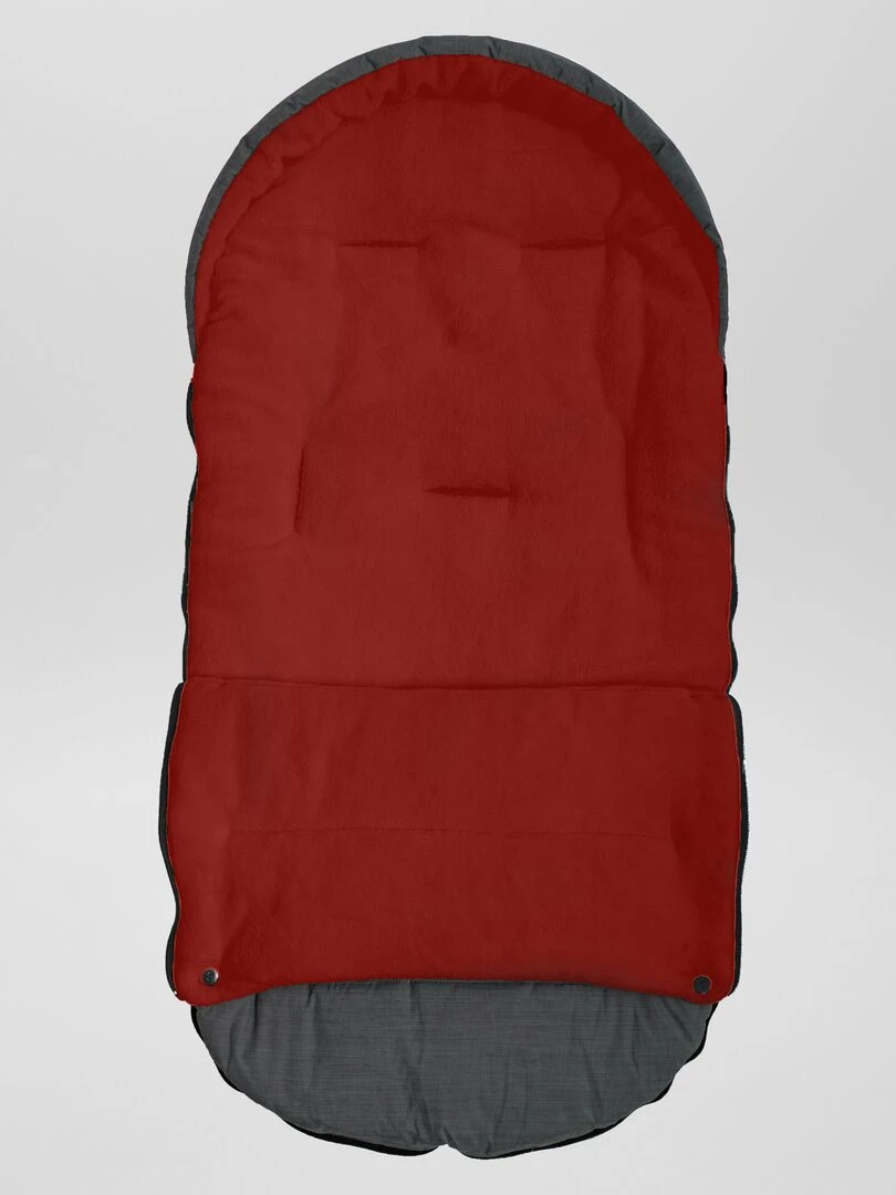 Chancelière pour poussette Gris/rouge