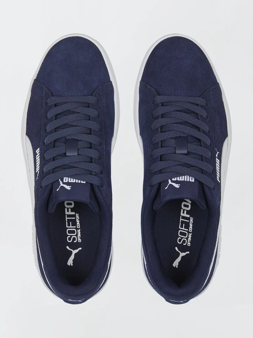 Baskets 'Puma' 'Suede Smash' Bleu marine