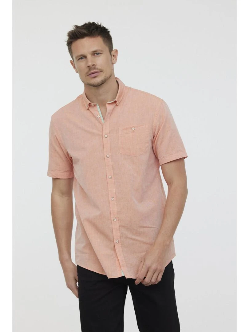 Lee Cooper Chemise manches longues coton regular DOLANO Orange
