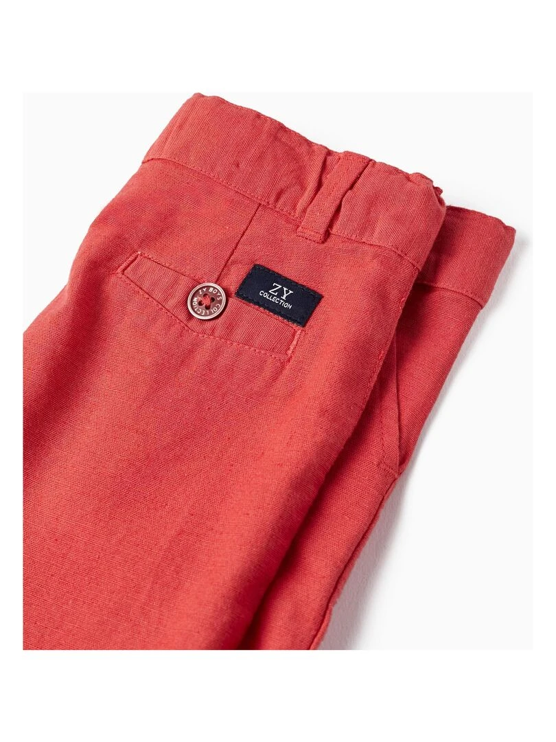 Shorts Chino pour Bébé Garçon  CÉRÉMONIE   Rouge