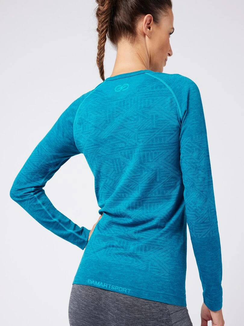 Tee shirt manches longues Dynamic Climatyl   DamartSport   Bleu