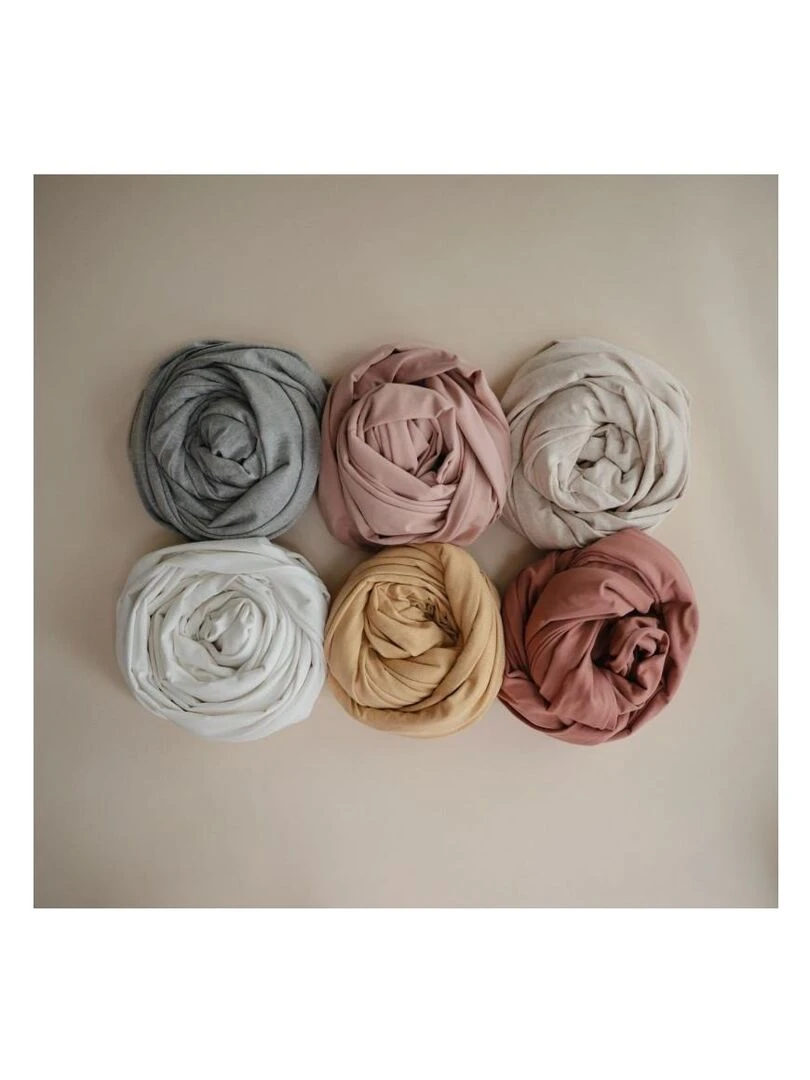 Echarpe de portage bébé Mushie gris Mushie Gris