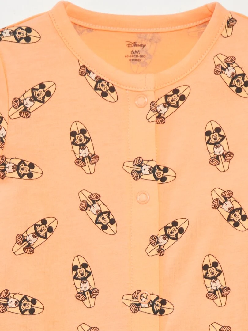 Barboteuse de nuit 'Disney' Orange