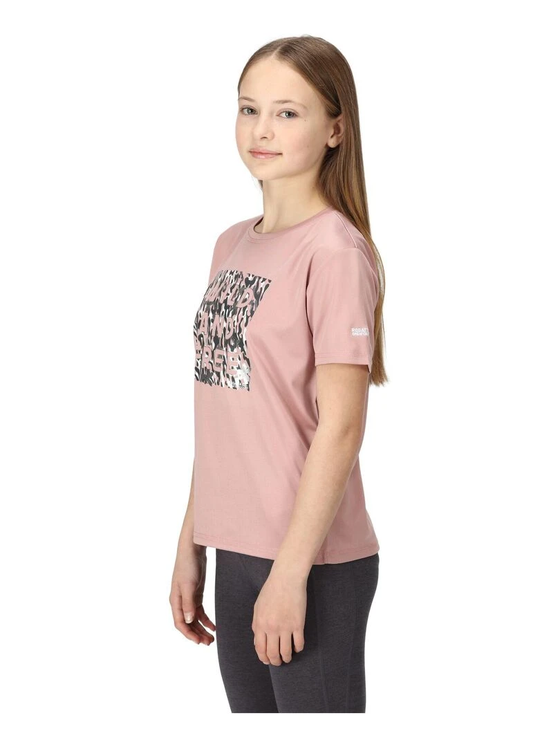 Regatta   T shirt ALVARADO   Rose clair
