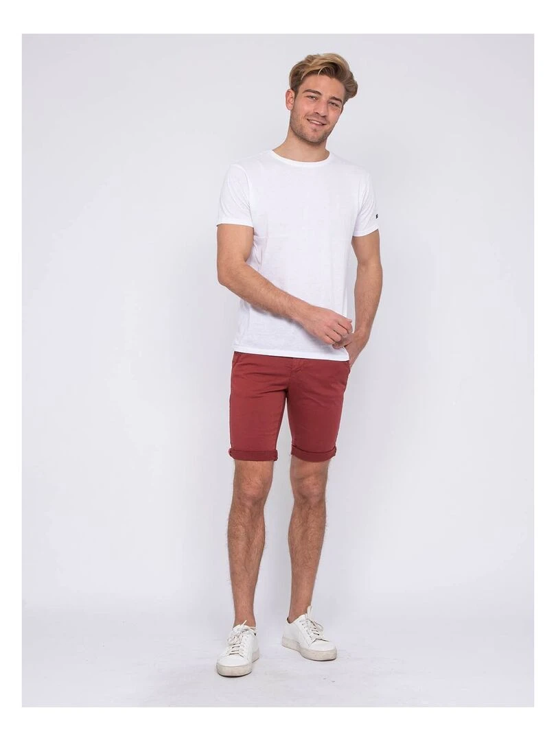 Bermuda chino BOLSTER   Rouge